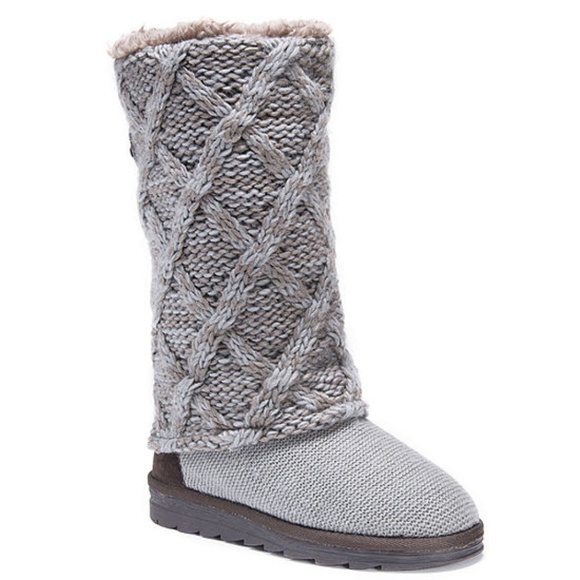 Muk Luks Women Winter Boots Flat Heel - Picture 1 of 7